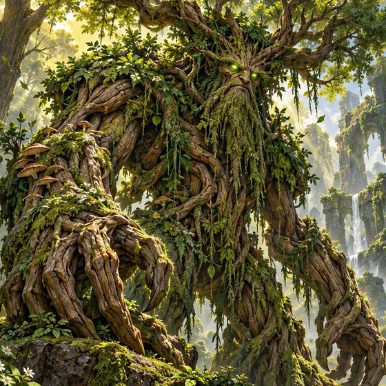 Ancient Treant, a towering tree giant